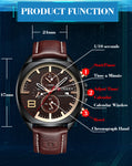 CURREN  Analog Multifunction Wrist Watch