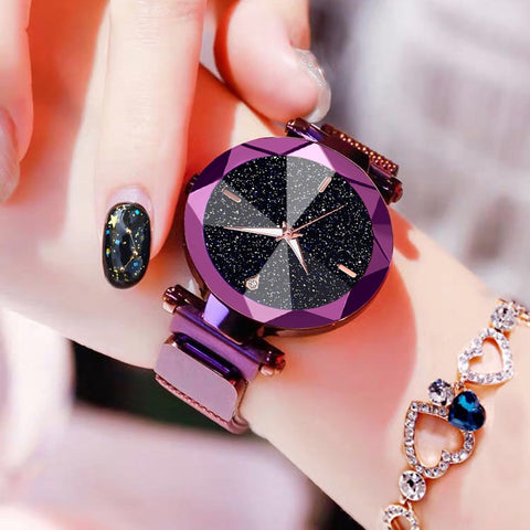 Women Starry Sky Watch Casual