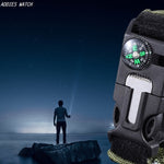 LED Military Watch with compass 30M Waterproof