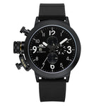 Men Automatic Self Wind Mechanical Rubber Strap Watch