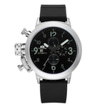 Men Automatic Self Wind Mechanical Rubber Strap Watch