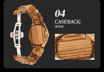 Wood Watch Quartz Ladies Clock