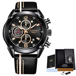 LIGE New Chronograph Quartz Watch Men