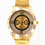 New DQG Fashion Luxury Crystal women watch