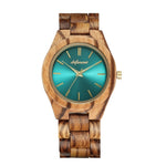 Wood Watch Quartz Ladies Clock