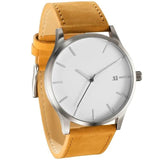 Fashion Large Leather Sport watch