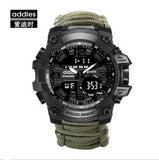 LED Military Watch with compass 30M Waterproof