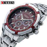 Wristwatch Full Steel Waterproof Men's Clock