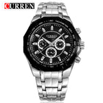 Wristwatch Full Steel Waterproof Men's Clock