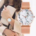 Marble Female Wrist Quartz Watch