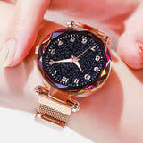 Luxury Women Watches Magnetic Starry