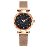 Luxury Women Watches Magnetic Starry