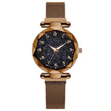 Luxury Women Watches Magnetic Starry