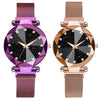 Luxury Women Watches Magnetic Starry