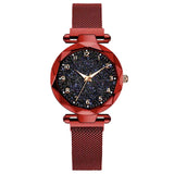 Luxury Women Watches Magnetic Starry