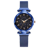 Luxury Women Watches Magnetic Starry