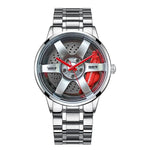 Custom Design Sport Car Rim Watches