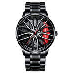 Custom Design Sport Car Rim Watches