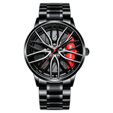 Custom Design Sport Car Rim Watches