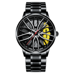 Custom Design Sport Car Rim Watches