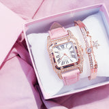 Square Luxury Diamond Women Watch