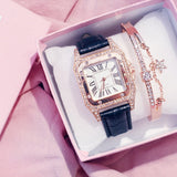 Square Luxury Diamond Women Watch