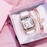 Square Luxury Diamond Women Watch