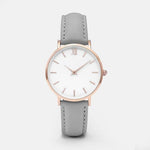 Simple Leather Quartz Woman Watch