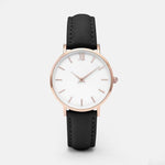 Simple Leather Quartz Woman Watch