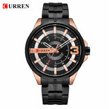 CURREN  Unique Design Dial Wristwatch